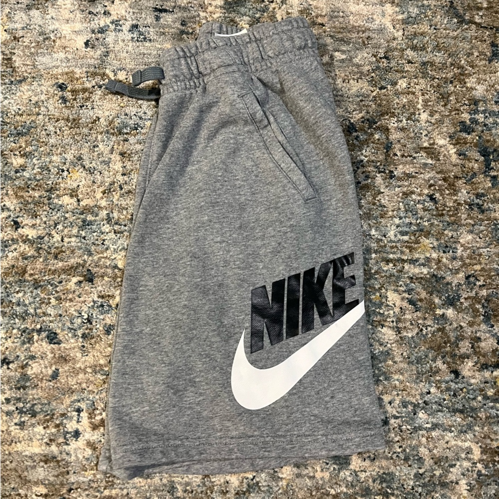 Gray Nike shorts